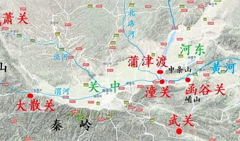 关中地理解析：历史与现代视角下的关中盆地与三秦地区  第1张